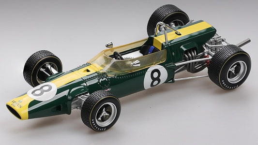 MODELLINO Tecnomodel LOTUS 48 F2 N.8 PAU GP 1967 G.HILL 1:18 MODEL SCALE TMD18179C 250506