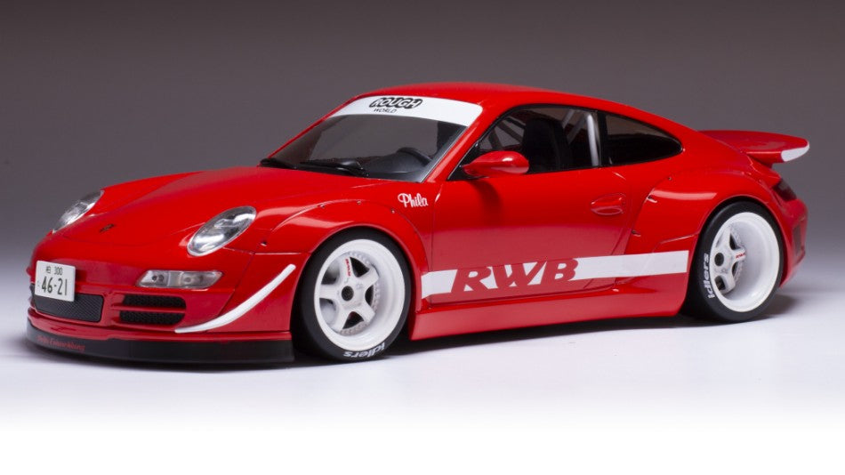 MODELLINO IN SCALA Ixo Model COMPATIBILE CON PORSCHE RWB 997 RED 1:18
 MODEL SCALE 18CMC168 241217