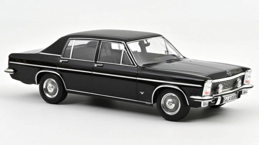 MODELLINO IN SCALA COMPATIBILE CON OPEL DIPLOMAT V8 1969 BLACK 1:18 NOREV NV183687