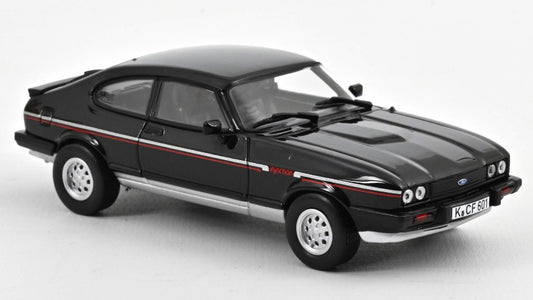 MODELLINO IN SCALA COMPATIBILE CON FORD CAPRI III 1980 BLACK 1:43 NOREV NV270564