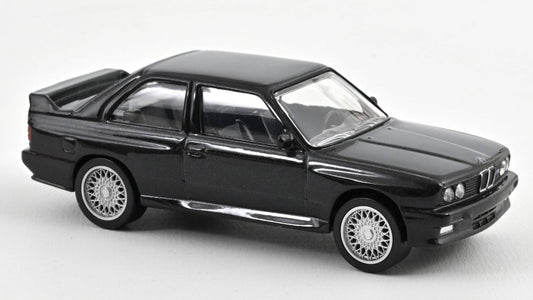 MODELLINO IN SCALA COMPATIBILE CON BMW M3 E30 1986 BLACK 1:43 REPROD. NOREV NV350009