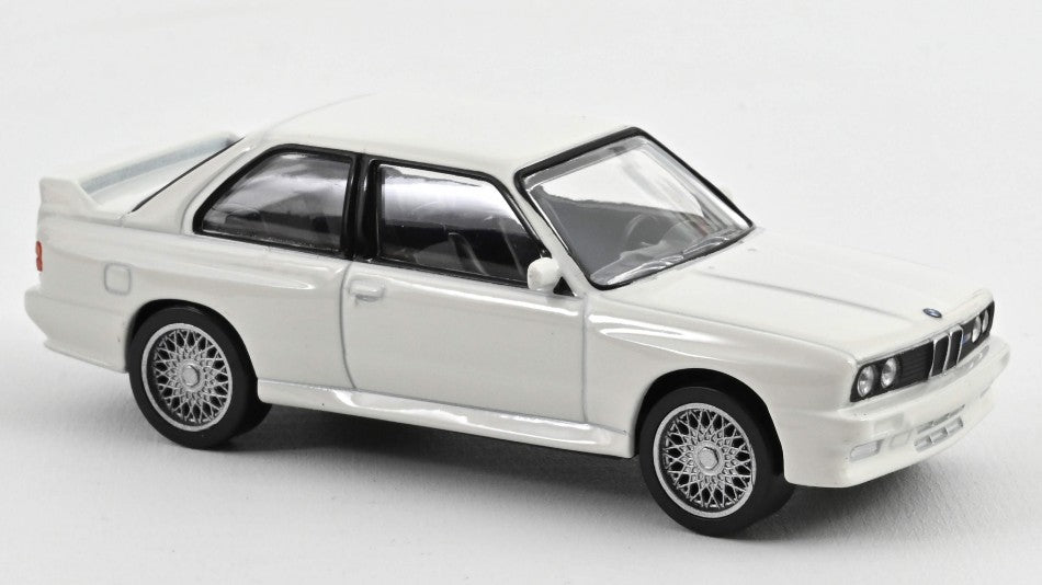 MODELLINO IN SCALA COMPATIBILE CON BMW M3 E30 1986 WHITE JET-CAR 1:43 NOREV NV350012