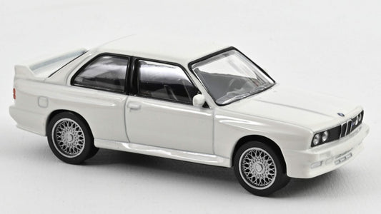 MODELLINO IN SCALA COMPATIBILE CON BMW M3 E30 1986 WHITE JET-CAR 1:43 NOREV NV350012