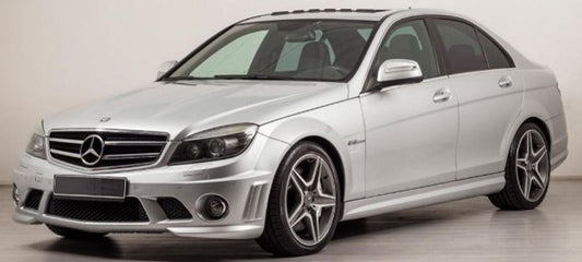 MODELLINO SCALA COMPATIBILE CON MERCEDES C63 AMG SILVER 1:18 GT SPIRIT GT462