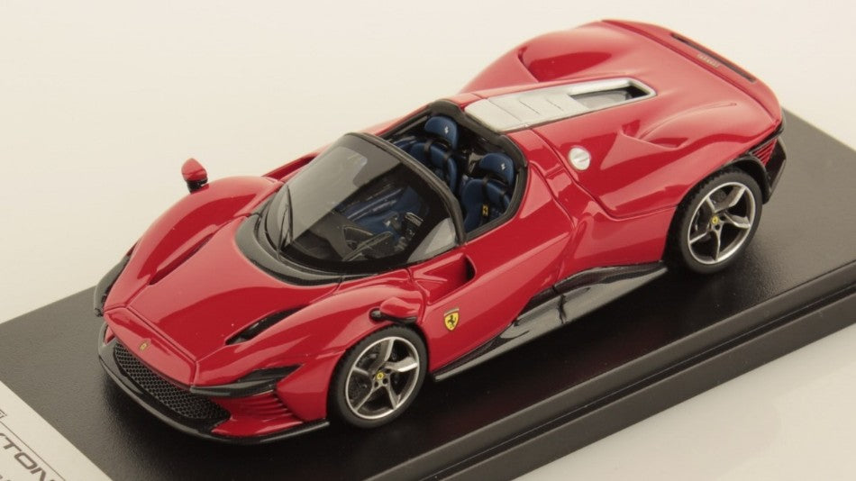 MODELLINO IN SCALA COMPATIBILE CON FERRARI DAYTONA SP3 OPEN ROOF ROSSO CORSA 1:43 LOOKSMART LS535SPC