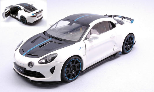 MODELLINO IN SCALA COMPATIBILE CON ALPINE A110 RADICALE 2023 LE MANS WHITE 1:18 SOLIDO SL1801626