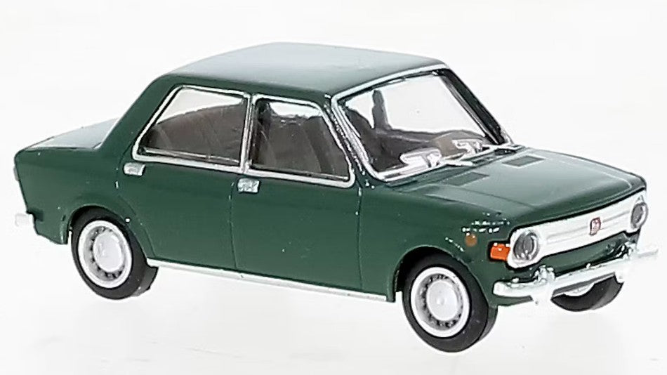 MODELLINO IN SCALA COMPATIBILE CON FIAT 128 GREEN 1:87 BREKINA BRE22537
