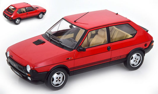 MODELLINO IN SCALA COMPATIBILE CON FIAT RITMO TC 125 ABARTH 1980 RED 1:18 MODELCARGROUP MCG18416