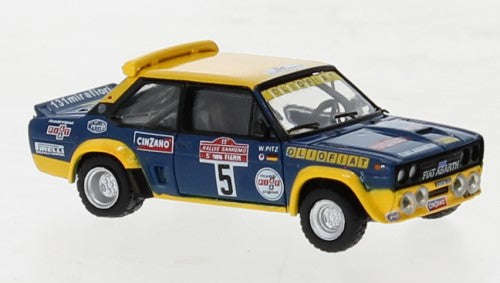 DIE CAST SCALE MODEL FIAT 131 ABARTH N.5 OLIO FIAT RALLY SAN REMO 1977 ...