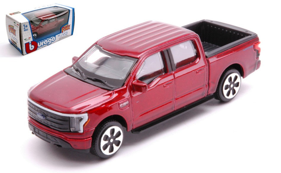 FORD F-150 LIGHTNING 2022 MET.RED 1:43 Scala 1:43 Burago