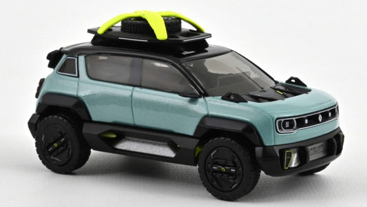 MODELLINO IN SCALA COMPATIBILE CON RENAULT CONCEPT 4EVER TROPHY E-TECH 100% ELECTRIC 2023 BLUE 1:43 NOREV NV517966