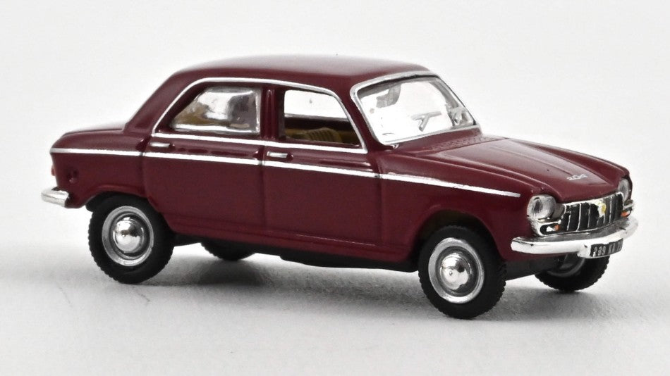 MODELLINO IN SCALA COMPATIBILE CON PEUGEOT 204 1966 ALGUE BRUNE 1:87 NOREV NV472417