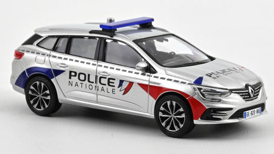 MODELLINO IN SCALA COMPATIBILE CON RENAULT MEGANE SPORT TOURER 2022 POLICE NATIONALE 1:43 NOREV NV517694 241220