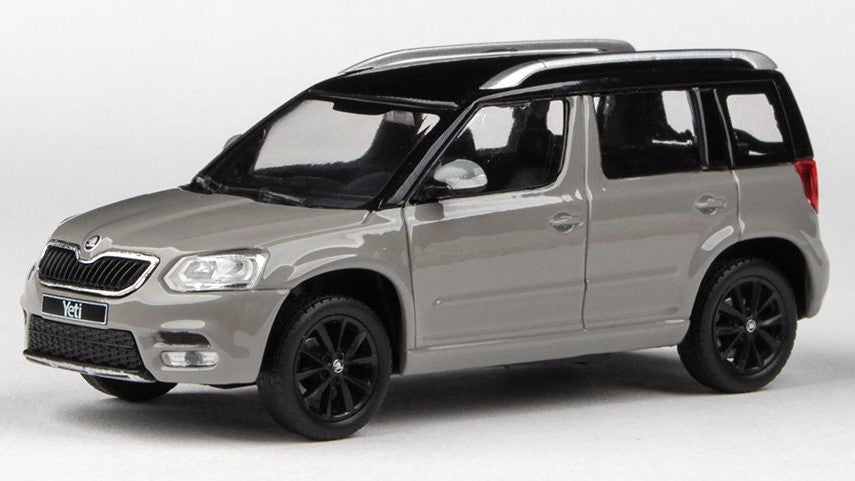 MODELLINO IN SCALA COMPATIBILE CON SKODA YETI FL 2013 STEEL GREY 1:43 ABREX AB031CNB