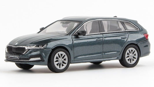 MODELLINO IN SCALA COMPATIBILE CON SKODA OCTAVIA IV COMBI 2020 MET.GRAPHITE GREY 1:43 ABREX AB038C
