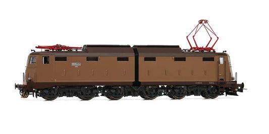 MODELLINO IN SCALA COMPATIBILE CON FS 6-AXLE ELECTRIC LOCOMOTIVE E645 CASTANO ISABELLA LIVERY EP.IV-V 1:87 RIVAROSSI HR2933