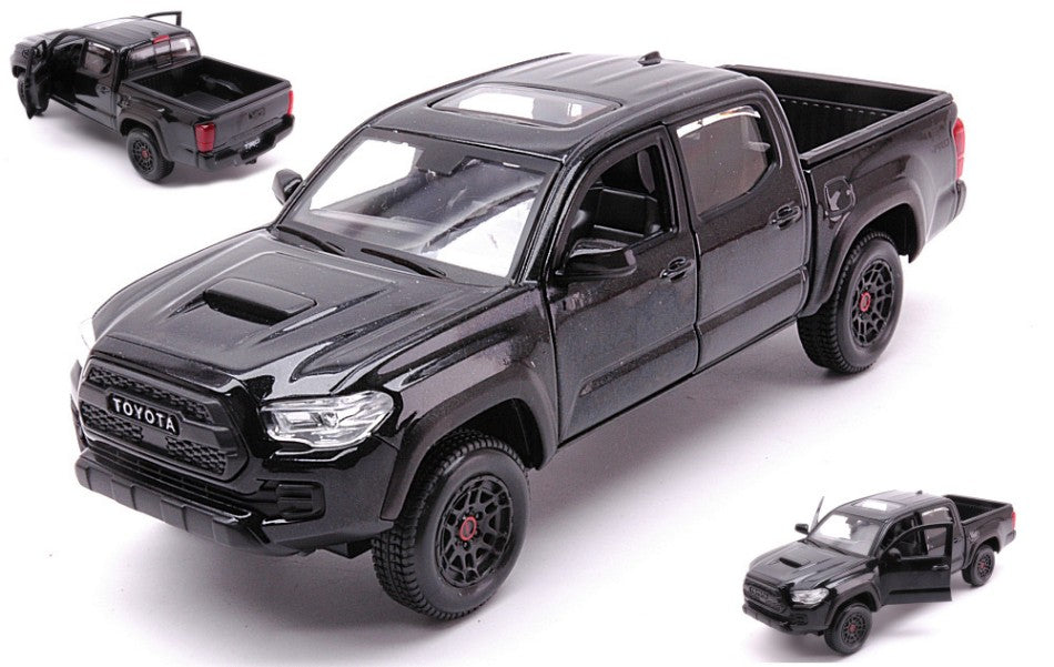 MODELLINO IN SCALA COMPATIBILE CON TOYOTA TACOMA PICK UP 2021 BLACK 1:24 MAISTO MI32910Z