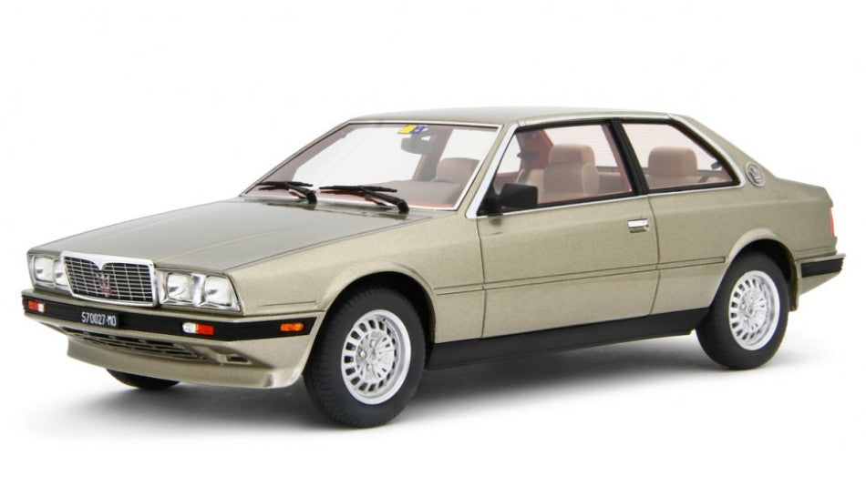 MODELLINO IN SCALA Laudo Racing COMPATIBILE CON MASERATI BITURBO 1982 MET.QUARTZO 1:18 MODEL SCALE LX001C 241217