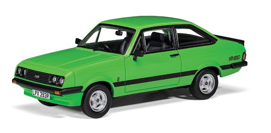 MODELLINO IN SCALA COMPATIBILE CON FORD ESCORT MK2 RS2000 SIGNAL GREEN 1:43 VANGUARDS VA14907