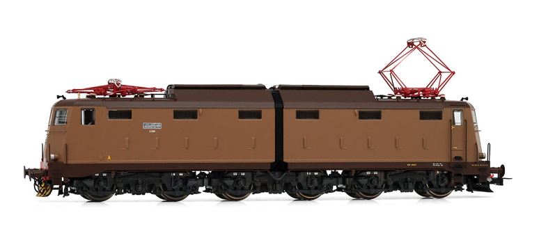 MODELLINO IN SCALA COMPATIBILE CON FS 6-AXLE ELECTRIC LOCOM.E645 1st SERIES CASTANO ISABELLA EP.IV-V SOUND RIVAROSSI HR2934S