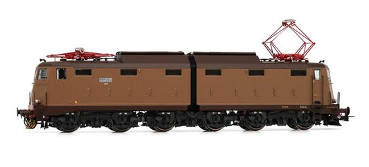 MODELLINO IN SCALA COMPATIBILE CON FS 6-AXLE ELECTRIC LOCOMOTIVE E645 1st SERIES CASTANO ISABELLA EP.IV-V RIVAROSSI HR2934
