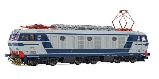 MODELLINO IN SCALA COMPATIBILE CON FS LOCOMOTIVA ELETTRICA  E632 029 BLUE GREY LIVERY EP.V sound decod.1:87 RIVAROSSI HR2876S