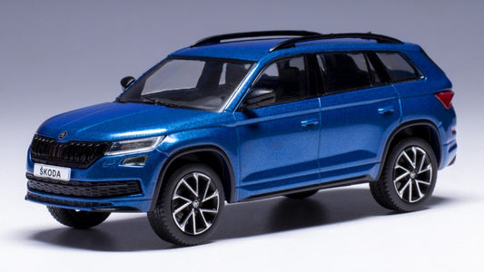 MODELLINO Ixo Model SKODA KODIAQ SPORTLINE 2018 MET.BLUE 1:43 MODEL SCALE CLC559 250506