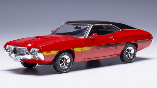 MODELLINO IN SCALA Ixo Model COMPATIBILE CON FORD GRAN TORINO SPORT 1972 RED 1:43 MODEL SCALE CLC565 241217