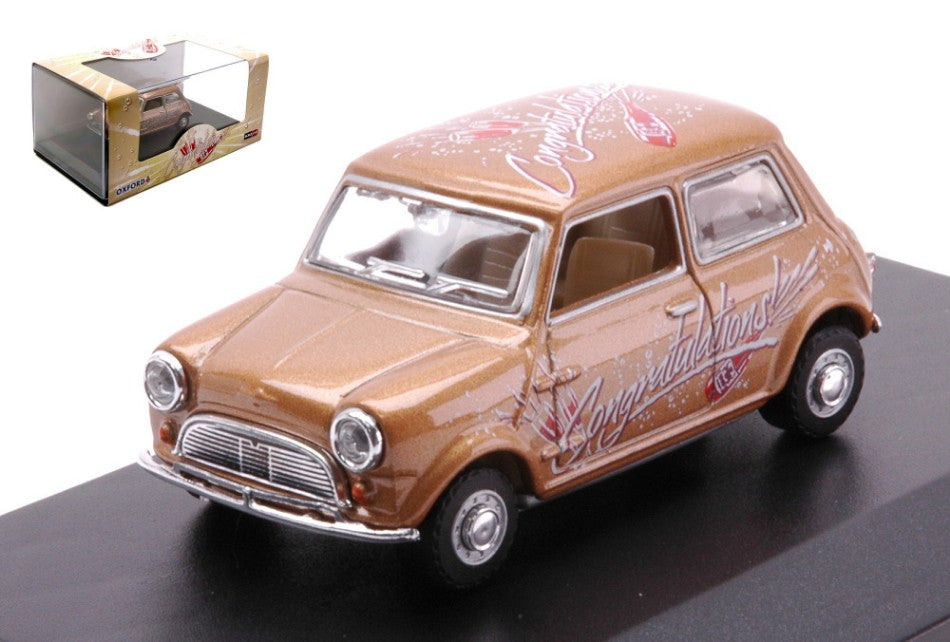 MODELLINO IN SCALA COMPATIBILE CON MINI COOPER CONGRATULATION 1:43 OXFORD OXFMIN018