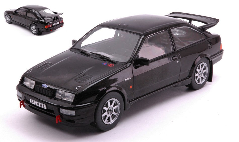 MODELLINO IN SCALA COMPATIBILE CON FORD SIERRA RS COSWORTH 1987 BLACK 1:24 WHITEBOX WB124212