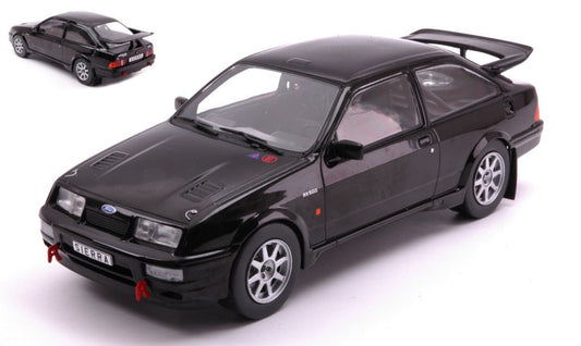 MODELLINO IN SCALA COMPATIBILE CON FORD SIERRA RS COSWORTH 1987 BLACK 1:24 WHITEBOX WB124212