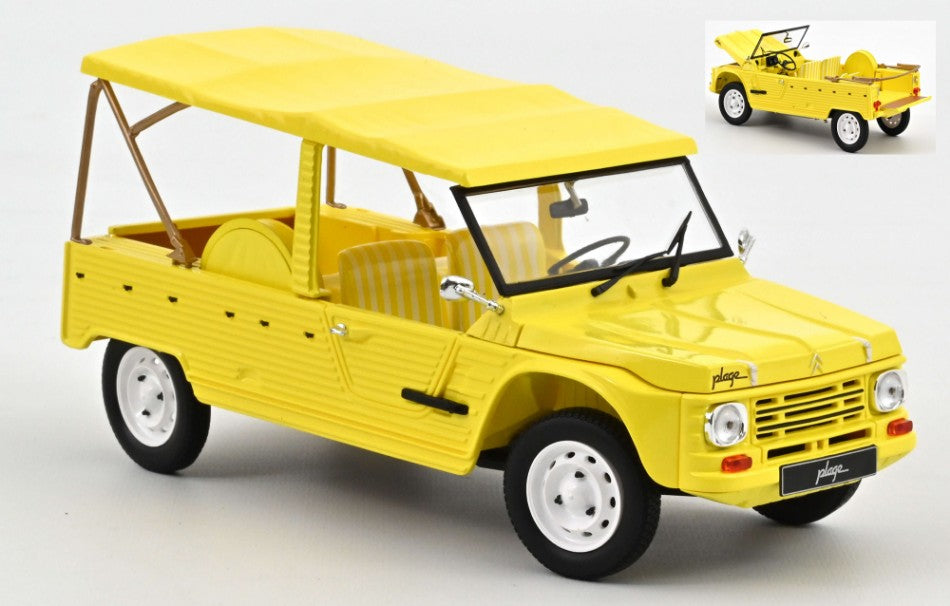 MODELLINO IN SCALA COMPATIBILE CON CITROEN MEHARI 1983 PLAGE 1:18 NOREV NV181801