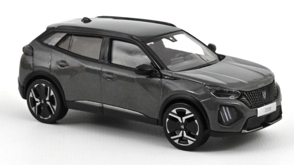 MODELLINO IN SCALA COMPATIBILE CON PEUGEOT 2008 GT 2024 SELENIUM GREY 1:43 NOREV NV472870