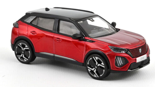 MODELLINO IN SCALA COMPATIBILE CON PEUGEOT 2008 GT 2024 ELIXIR RED 1:43 NOREV NV472873