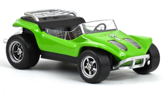 MODELLINO IN SCALA COMPATIBILE CON DUNE BUGGY 1968 GREEN JET CAR 1:43 NOREV NV841106