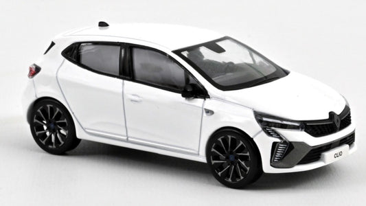 MODELLINO IN SCALA COMPATIBILE CON RENAULT CLIO ESPRIT ALPINE 2024 GLACIER WHITE 1:43 NOREV NV517578