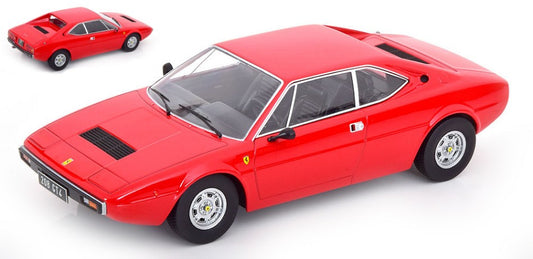 MODELLINO IN SCALA COMPATIBILE CON FERRARI 208 GT4 1975 RED 1:18 KK SCALE KKDC181201