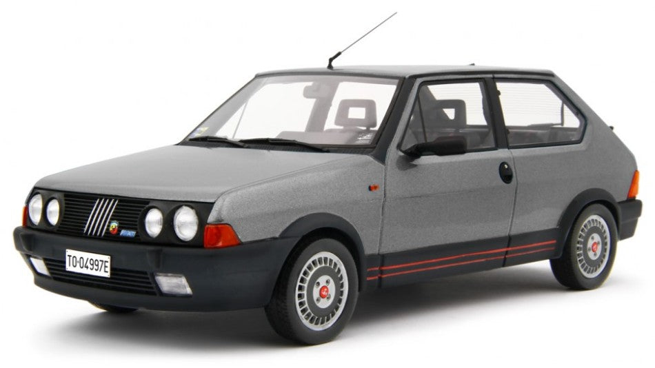MODELLINO Laudo Racing FIAT RITMO 130 TC ABARTH 1985 MET.GREY 1:18 MODEL SCALE LM181F 250506