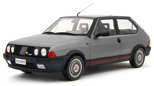 MODELLINO Laudo Racing FIAT RITMO 130 TC ABARTH 1985 MET.GREY 1:18 MODEL SCALE LM181F 250506