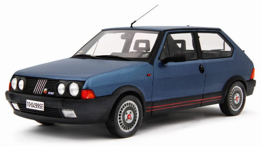 MODELLINO Laudo Racing FIAT RITMO 130 TC ABARTH 1985 MET.BLUE 1:18 MODEL SCALE LM181D 250506