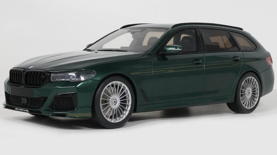 MODELLINO IN SCALA GT Spirit COMPATIBILE CON ALPINA B5 TOURING 2023 GREEN 1:18 MODEL SCALE GT475 241217