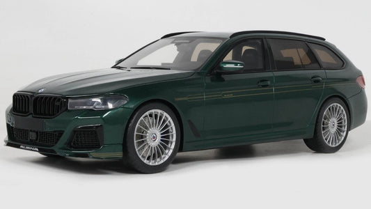 MODELLINO IN SCALA GT Spirit COMPATIBILE CON ALPINA B5 TOURING 2023 GREEN 1:18 MODEL SCALE GT475 241217