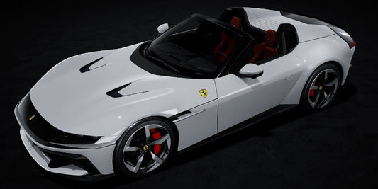 FERRARI 12 CILINDRI SPIDER BIANCO ARTICO 1:43 Scala 1:43 Looksmart