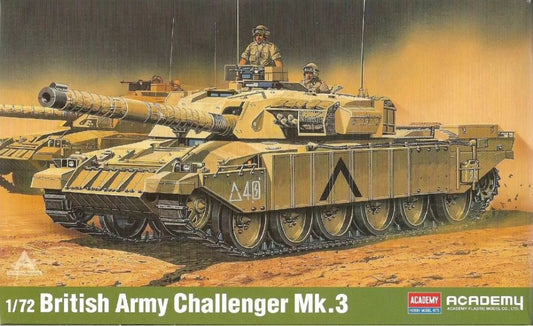 BRITISH ARMY CHALLENGER Mk3 KIT 1:72 Scala 1:72 Academy