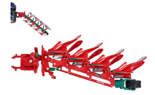 MODELLINO Britains ARATRO QUADRIVOMERE VOLTAORECCHIO KVERNELAND 2300 S PLOUGH 1:32 MODEL SCALE LC43344 250506