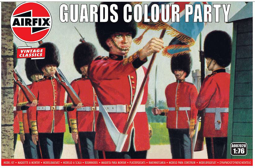 GUARDS COLOUR PARTY KIT 1:76 Scala 1:72 Airfix