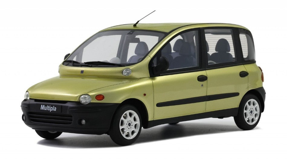 MODELLINO IN SCALA Ottomobile COMPATIBILE CON FIAT MULTIPLA 2000 YELLOW 1:18 MODEL SCALE OT1047 241217