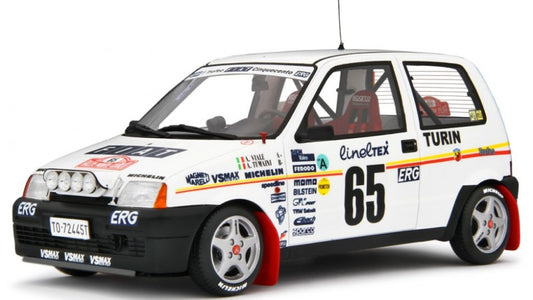 MODELLINO Laudo Racing FIAT CINQUECENTO TROFEO RALLY MONTE CARLO 1993 1:18 MODEL SCALE LM175-TB 250506