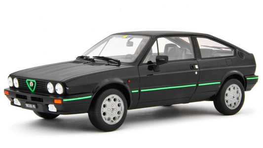 ALFA SPRINT 1.5 Q.V.1983 BLACK 1:18 Scala 1:18 Laudo Racing