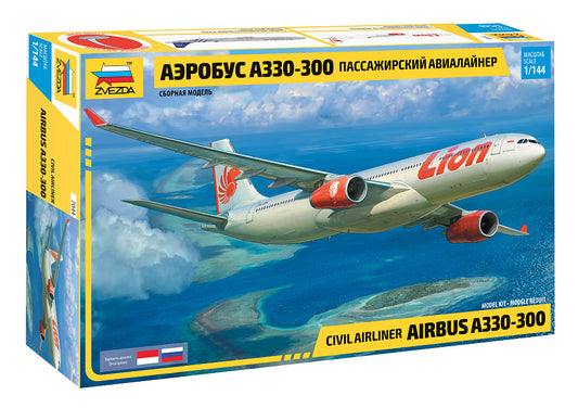 AIRBUS A330-300 KIT 1:144 Scale Varie Zvezda